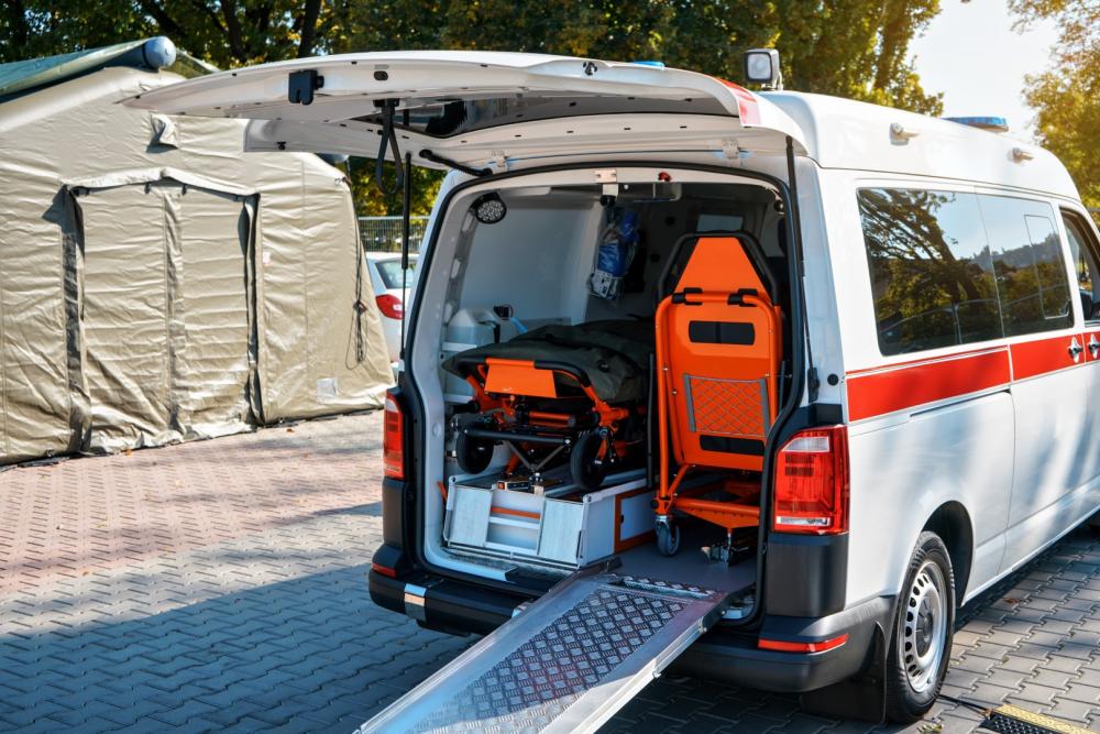ambulance vsl ouverte